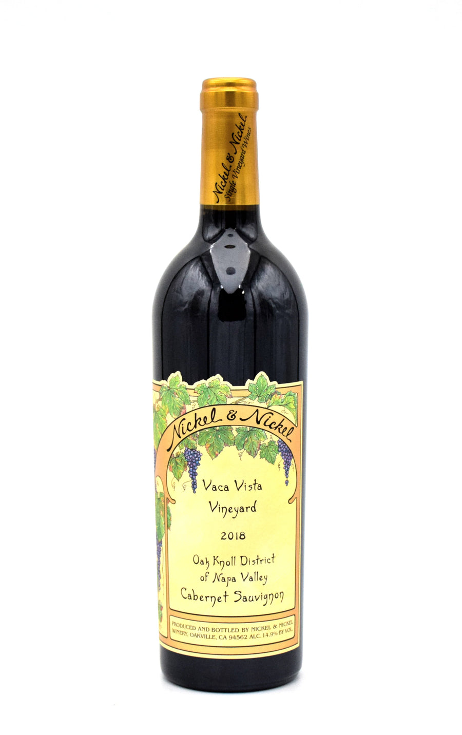 Nickel & Nickel Vaca Vista Cabernet Sauvignon 2018 750 ML