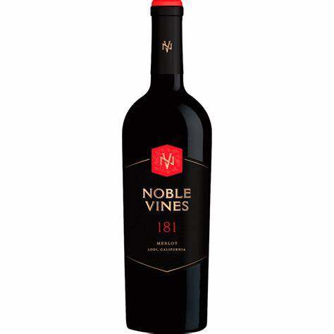 Noble Vines Merlot 181 California 750 ML