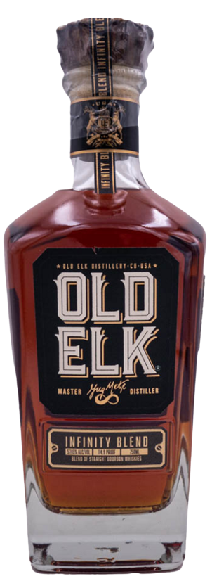 Old Elk Blend of Straight Bourbon Whiskey Infinity Blend 113 750 ML