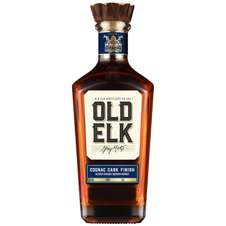 Old Elk Cognac Cask Finished Blended Straight Bourbon Whiskey 750 ML