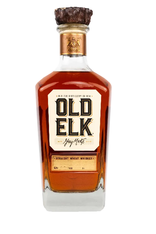 Old Elk Straight Bourbon Straight Wheat Whiskey High Malt Single Barrel 9 Yr 750 ML