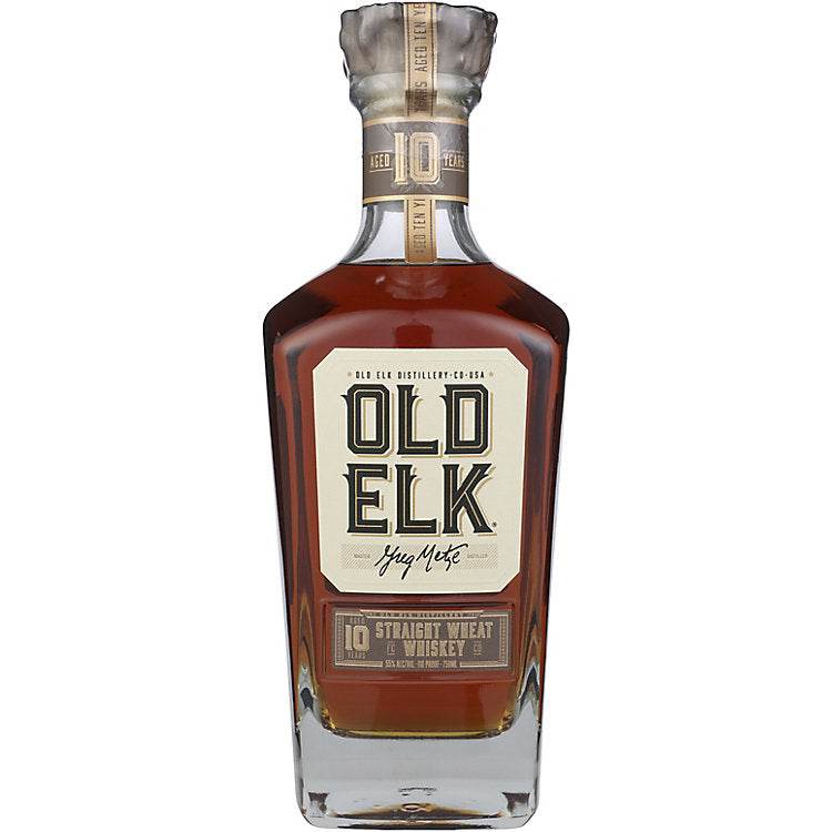 Old Elk Straight Wheat Whiskey 10 Yr 110 750 ML