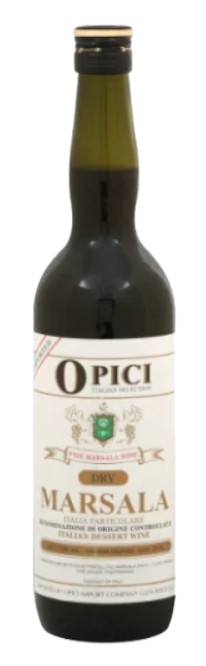 Opici Vineyards Marsala 750 ML Italian Cooking and Dessert Wine Bottle