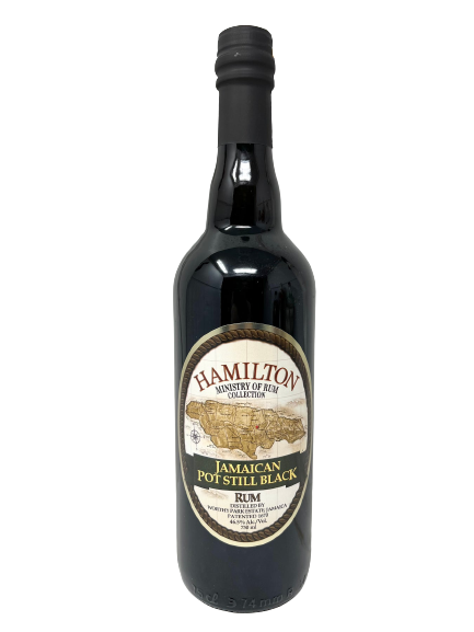 Hamilton Ministry of Rum Hamilton Jamaican Pot Still Black Rum 92.2 Proof 750 ML