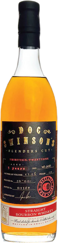Doc Swinsons 5 Years Old Blenders Cut Straight Bourbon Whiskey 750 ML
