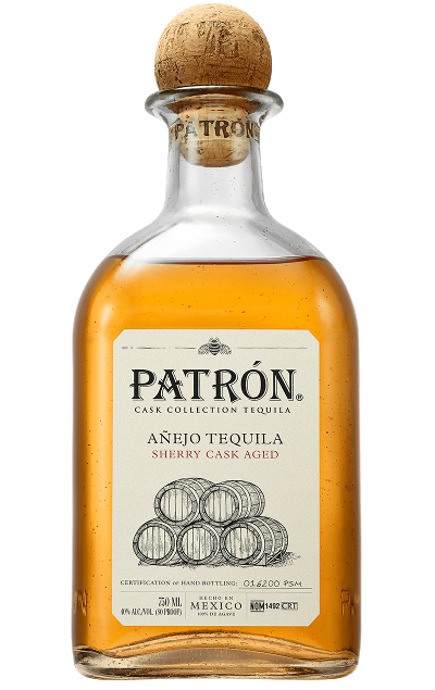 Patron Sherry Cask Aged Anejo 80 750 ML
