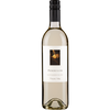 Pendulum Sauvignon Blanc wine bottle with white label and black cap