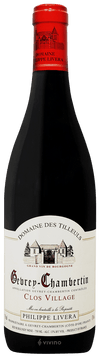 Philippe Livera Gevrey Chambertin Clos Village Reserve Vieilles Vignes Domaine Des Tilleuls 2016 1.5 L