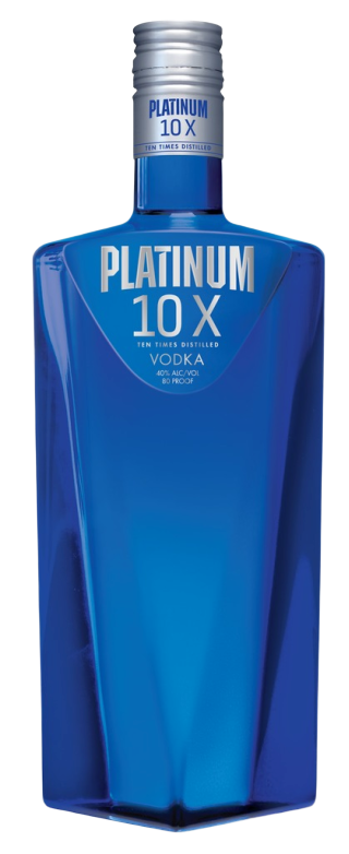 Platinum 10X Vodka 80 1.75 L