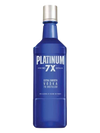 Platinum 7X Vodka 1.75L blue bottle seven times distilled premium smooth vodka
