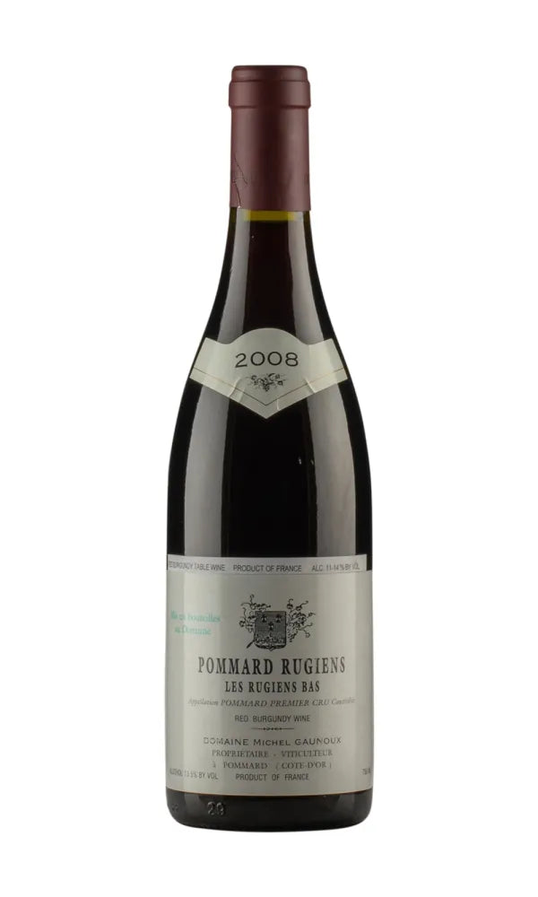 Pommard Les Rugiens Bas Michel Gaunoux 2008 750 ML
