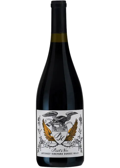 Purple Hands Pinot Noir Latchkey Vineyard Dundee Hills 2022 750 ML
