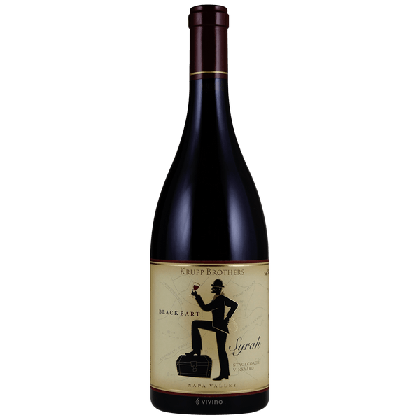 Krupp Brothers Black Bart Stagecoach Vineyard Syrah 2022 750 ML