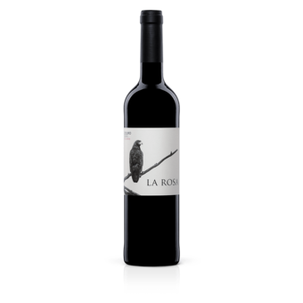 Quinta De La Rosa Douro Red 2019 bottle, premium red wine from the Douro Valley, Portugal.