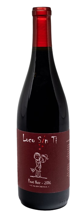 Qvivo Loco Sin Ti Pinot Noir California 750 ML