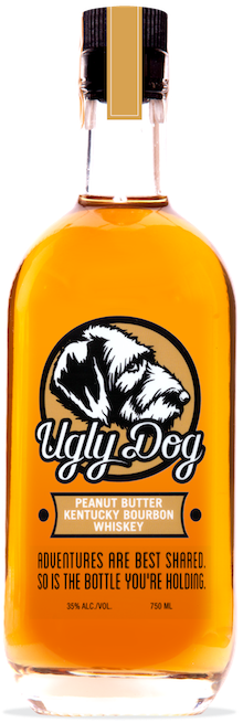 Ugly Dog Peanut Butter Kentucky Bourbon Whiskey 750 ML bottle.