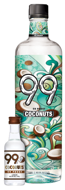 99 Brand Coconuts Liqueur 750 ML