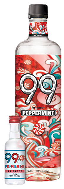 99 Brand Peppermint Liqueur 750 ML