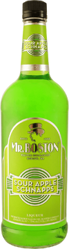 Mr. Boston Sour Apple Schnapps 1 L