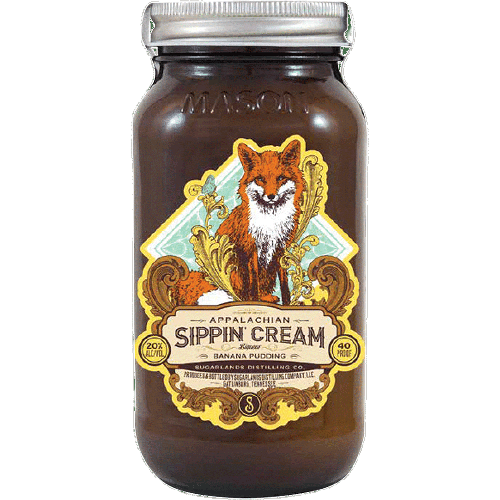Sugarlands Appalachian Sippin Cream Banana Pudding Liqueur 750 ML