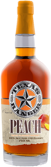 Texas Ranger Peach Flavored Whiskey 750 ML