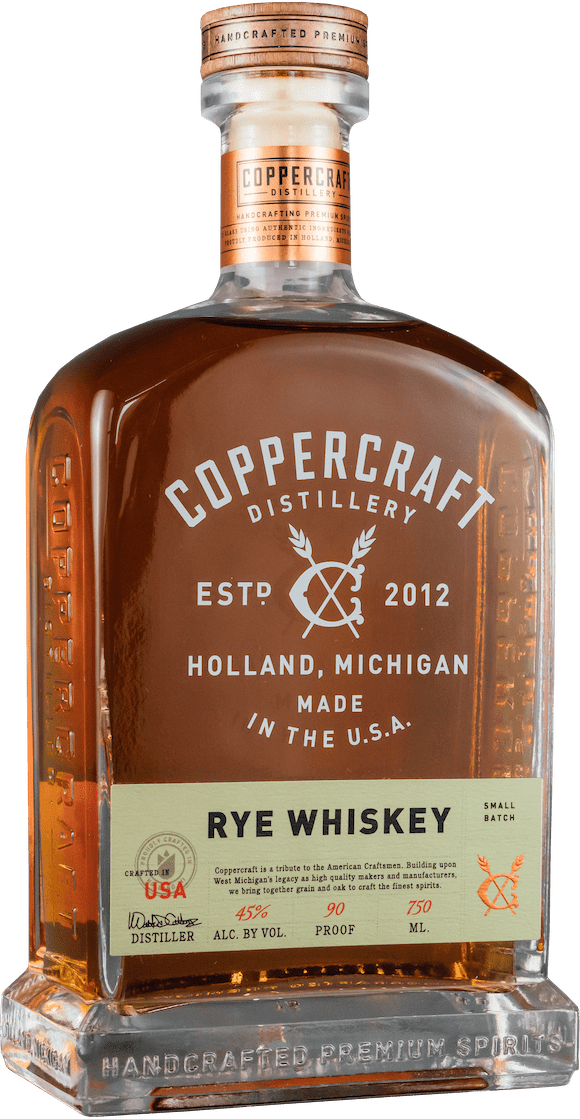 Coppercraft Straight Rye Whiskey 750 ML