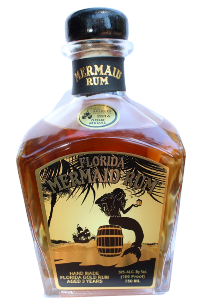 NJoy Spirit's Mermaid Rum 100 Proof 750 ML