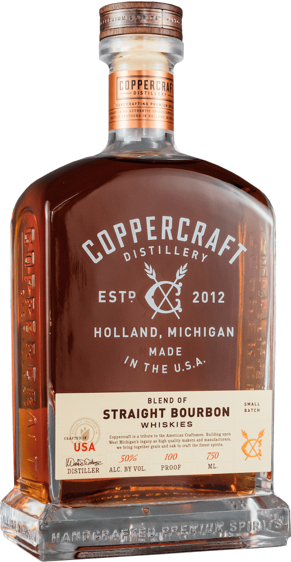 Coppercraft Small Batch Blend of Straight Bourbon Whiskey 750 ML