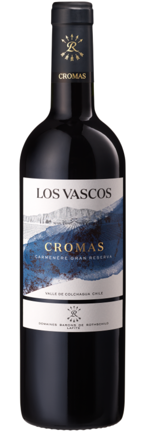 Los Vascos Cromas Carmenere Gran Reserva 2019 750 ML wine bottle