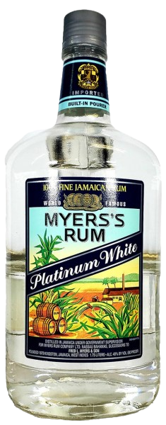 Myerss Platinum White Rum 1.75 L