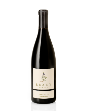 Brady Paso Robles Petite Sirah 750 ML bottle