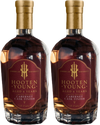 Hooten Young 6 Years Old Cabernet Cask Finish American Whiskey Limited Edition Collectors Combo 750ML (2 Bottles)