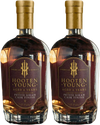 Hooten Young 6 Years Old Petite Sirah Cask Finish American Whiskey Limited Edition Collectors Combo 750 ML (2 Bottles)