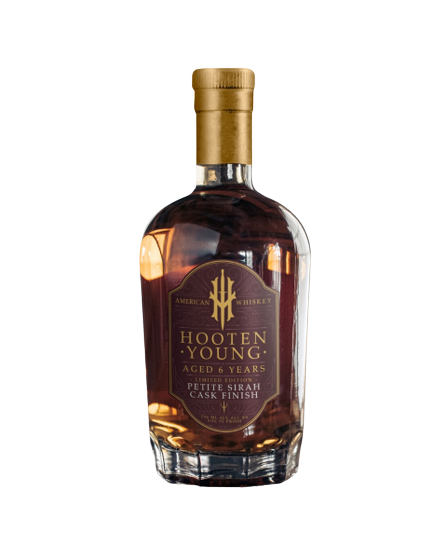 Hooten Young 6 Years Old Petite Sirah Cask Finish American Whiskey Limited Edition 750ML