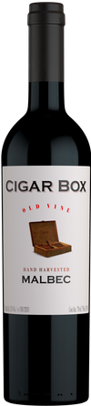 Cigar Box Old Vine Hand Harvested Malbec 750 ML