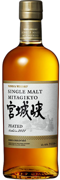 Nikka Miyagikyo Peated Single Malt Japanese Whiskey 2021 750 ML