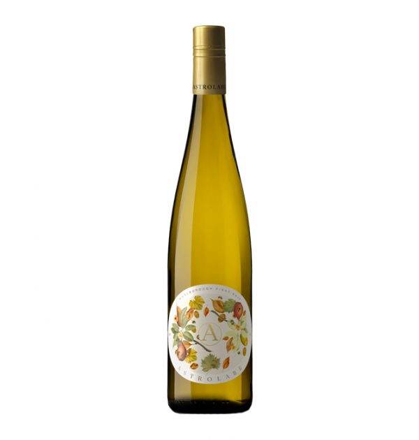 Astrolabe Marlborough Pinot Gris 750 ML wine bottle with vibrant label design.