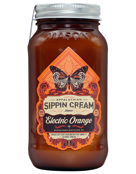 Sugarlands Shine Appalachian Sippin Cream Electric Orange Liqueur 750 ML
