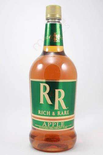 Bottle of Rich & Rare Apple Flavored Canadian Whisky 750 ML – Sweet & Crisp