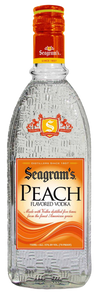 Seagram's Peach Flavored Vodka 70 Proof 750 ML