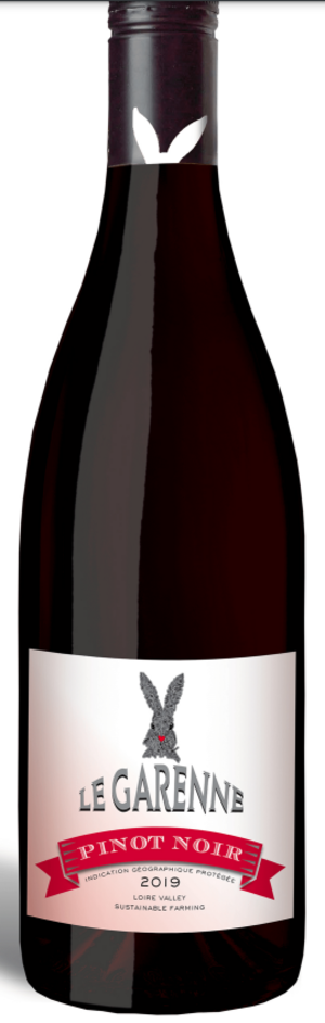 Le Garenne Pinot Noir 2023 wine bottle, 750 ML.