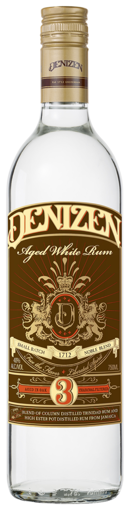 Denizen Small Batch Aged White Rum 3 Yr 80 750 ML