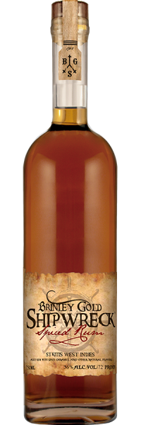 Brinley Gold Shipwreck Spiced Rum 750 ML