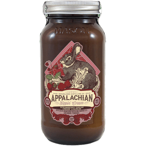 Sugarlands Appalachian Sippin Cream Strawberry Dream Liqueur 750 ML