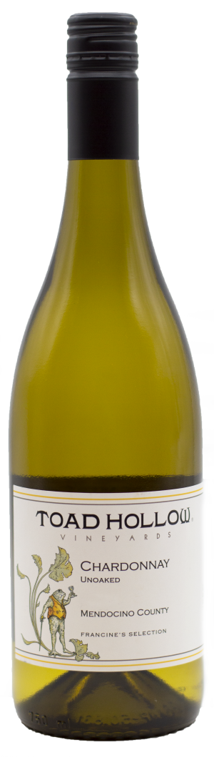 Toad Hollow Francines Selection Unoaked Chardonnay 750 ML