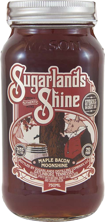Sugarlands Shine Maple Bacon Moonshine 750 ML