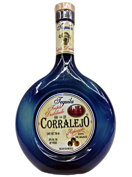 Corralejo Reposado Tequila Triple Distilled 750ml bottle – Premium Mexican Tequila