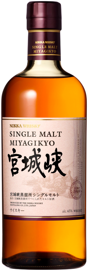 Nikka Miyagikyo Single Malt Whiskey 90 Proof 750 ML