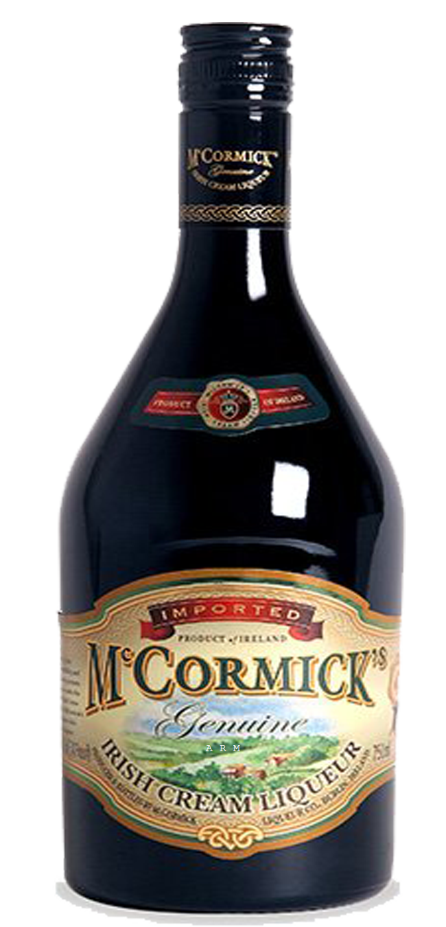 McCormick Irish Cream Liqueur 750 ML bottle