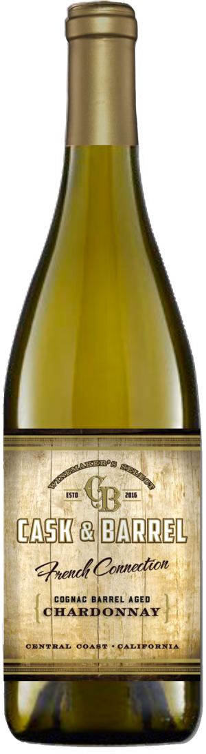 Cask & Barrel Cognac Barrel Aged Chardonnay 750 ML